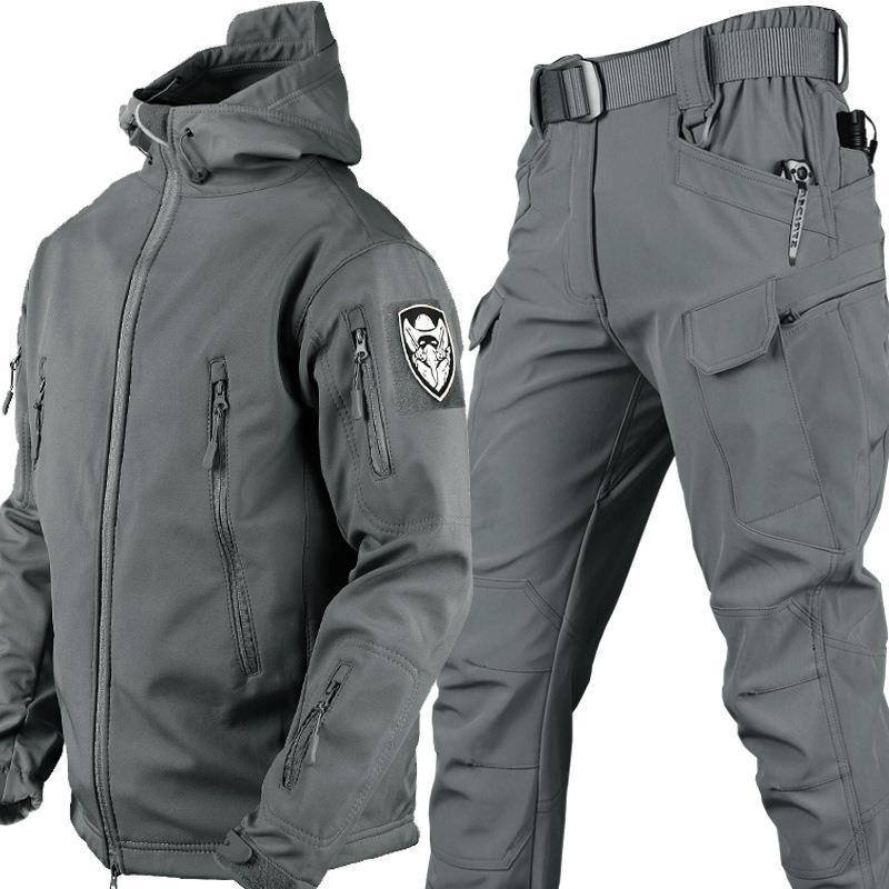 Large size Sharkskin Soft Shell Tactical Suit