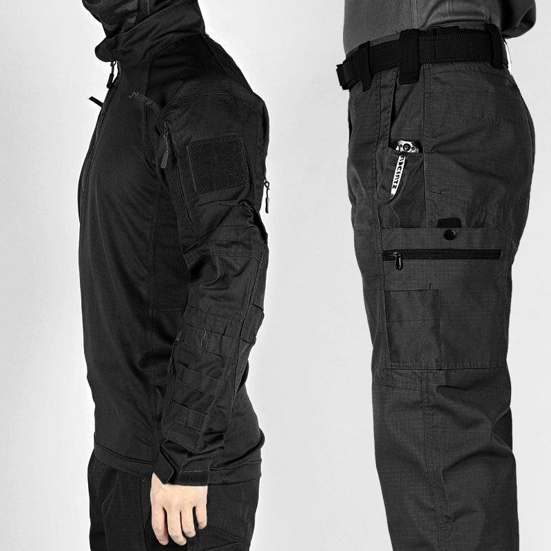 Breathable and wear-resistant assault suit