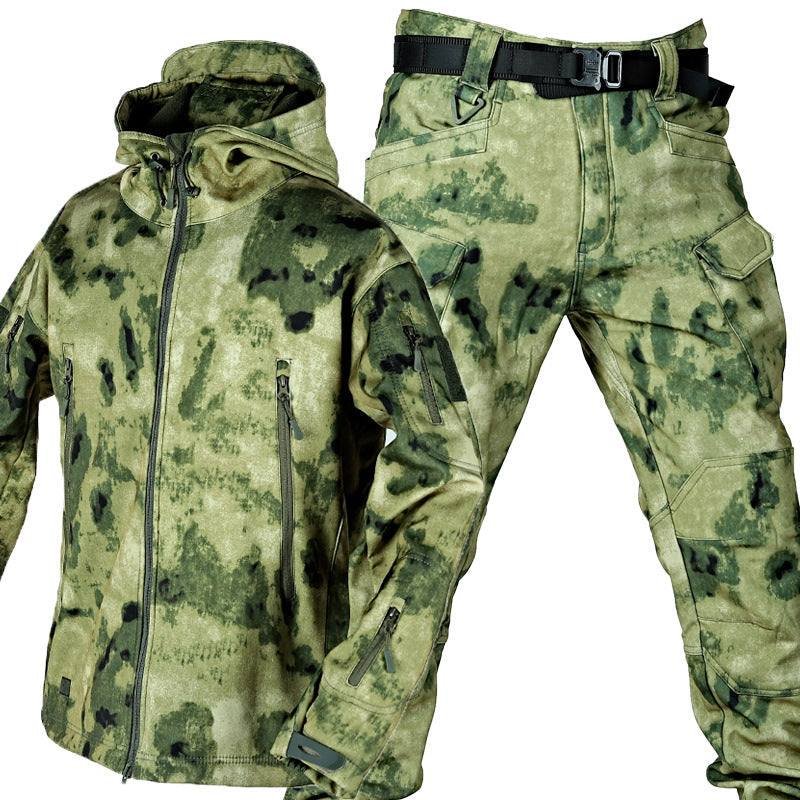 Large size Sharkskin Soft Shell Tactical Suit