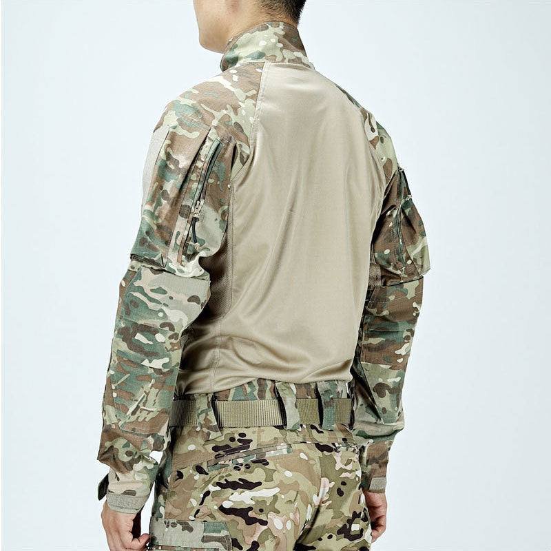 Breathable and wear-resistant military combat frog suit