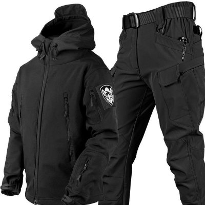 Large size Sharkskin Soft Shell Tactical Suit